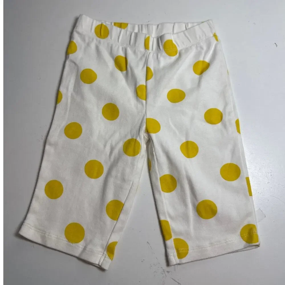 Mini Boden Girls Sz 6 Bundle Lot Blue Pom Pom Dress Linen Pants Polka Dot Shorts